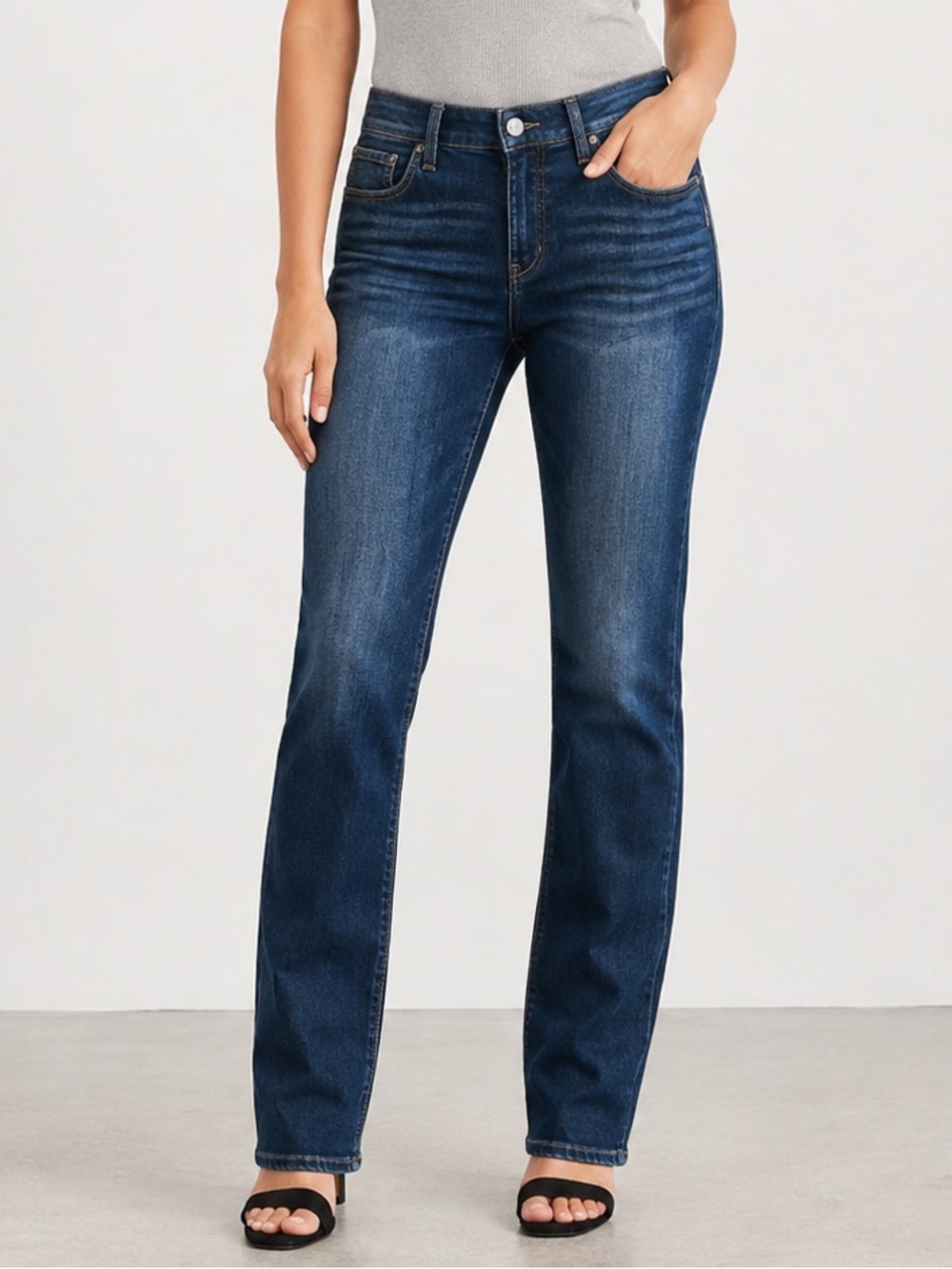 Silver Jeans Suki Straight Dark Wash Jeans W34 L33